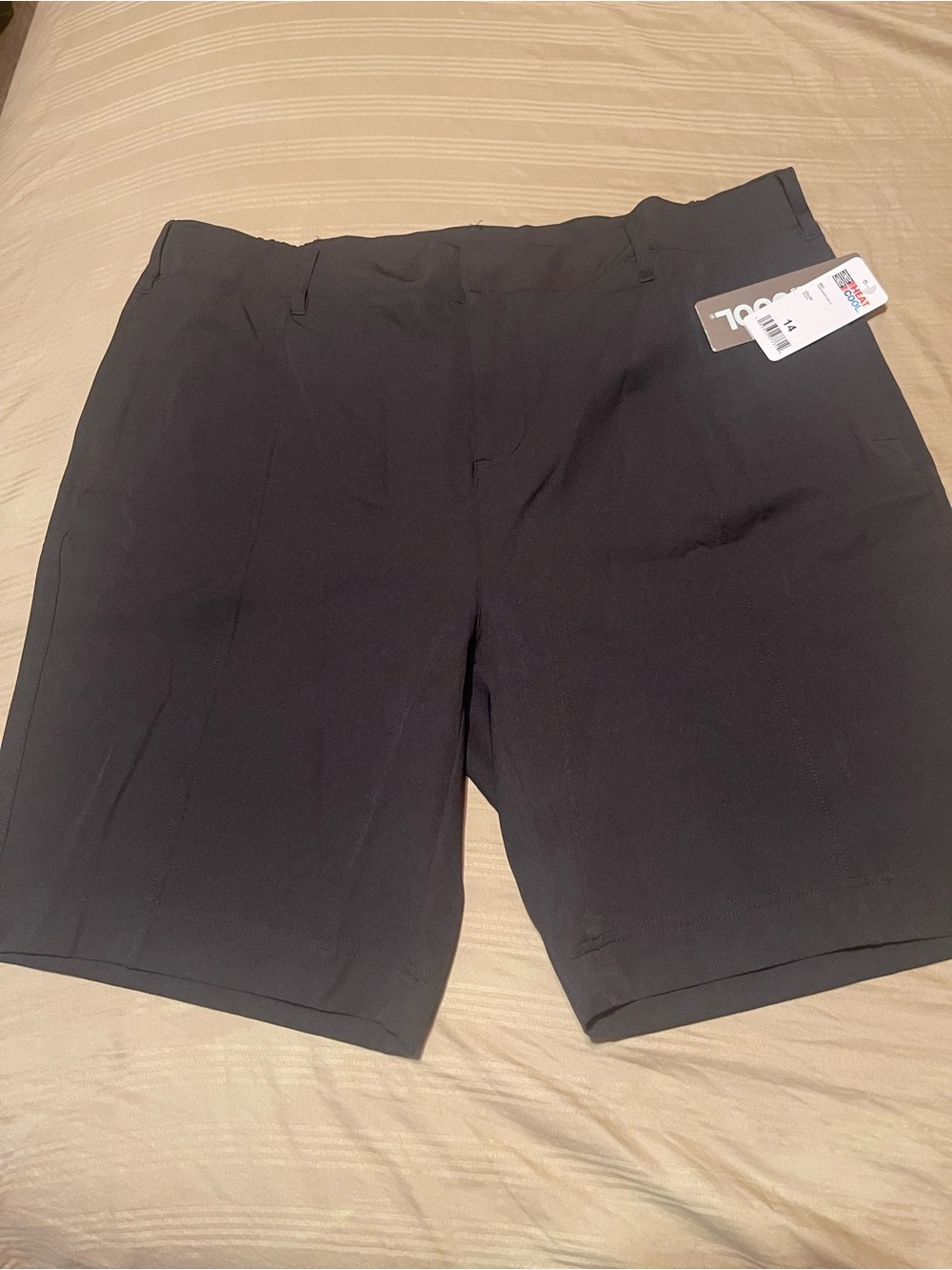 Ladies Black Performance Shorts